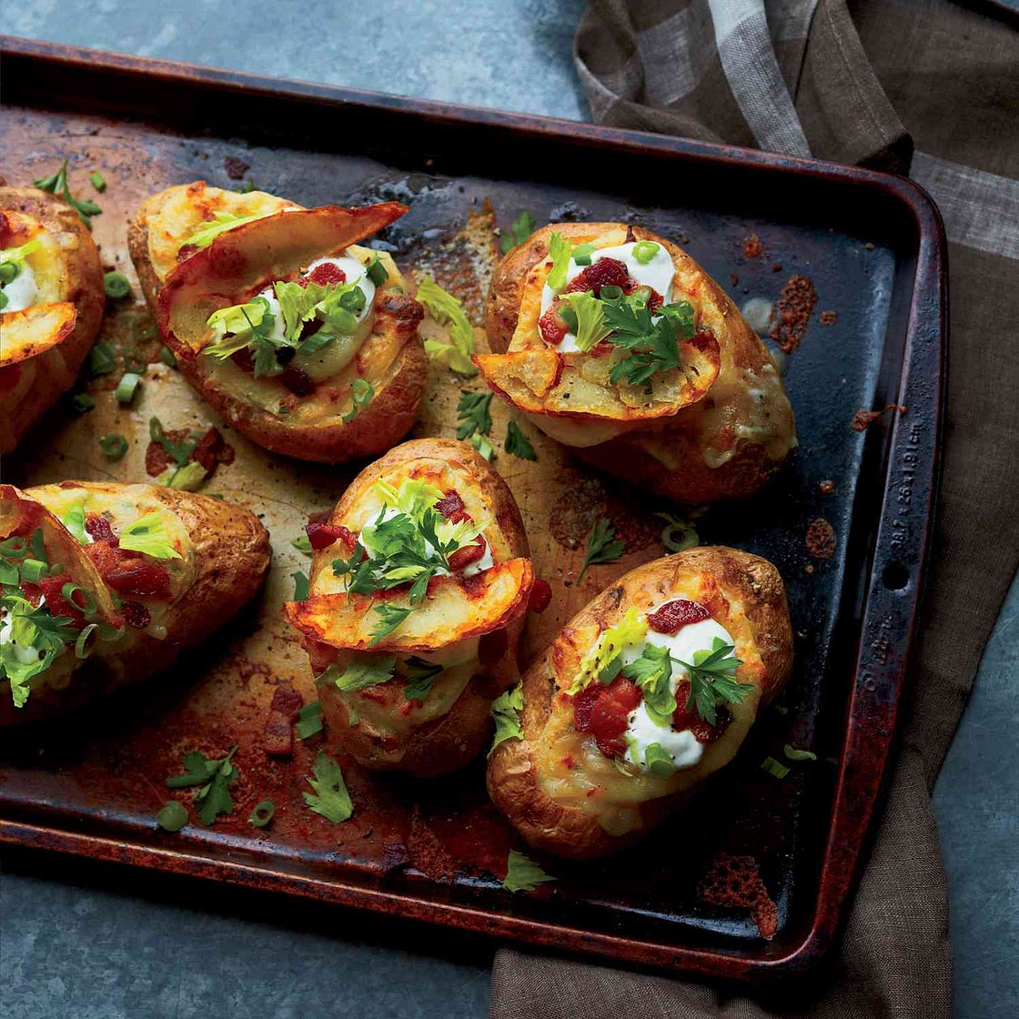 Poutine-Style Twice-Baked Potatoes