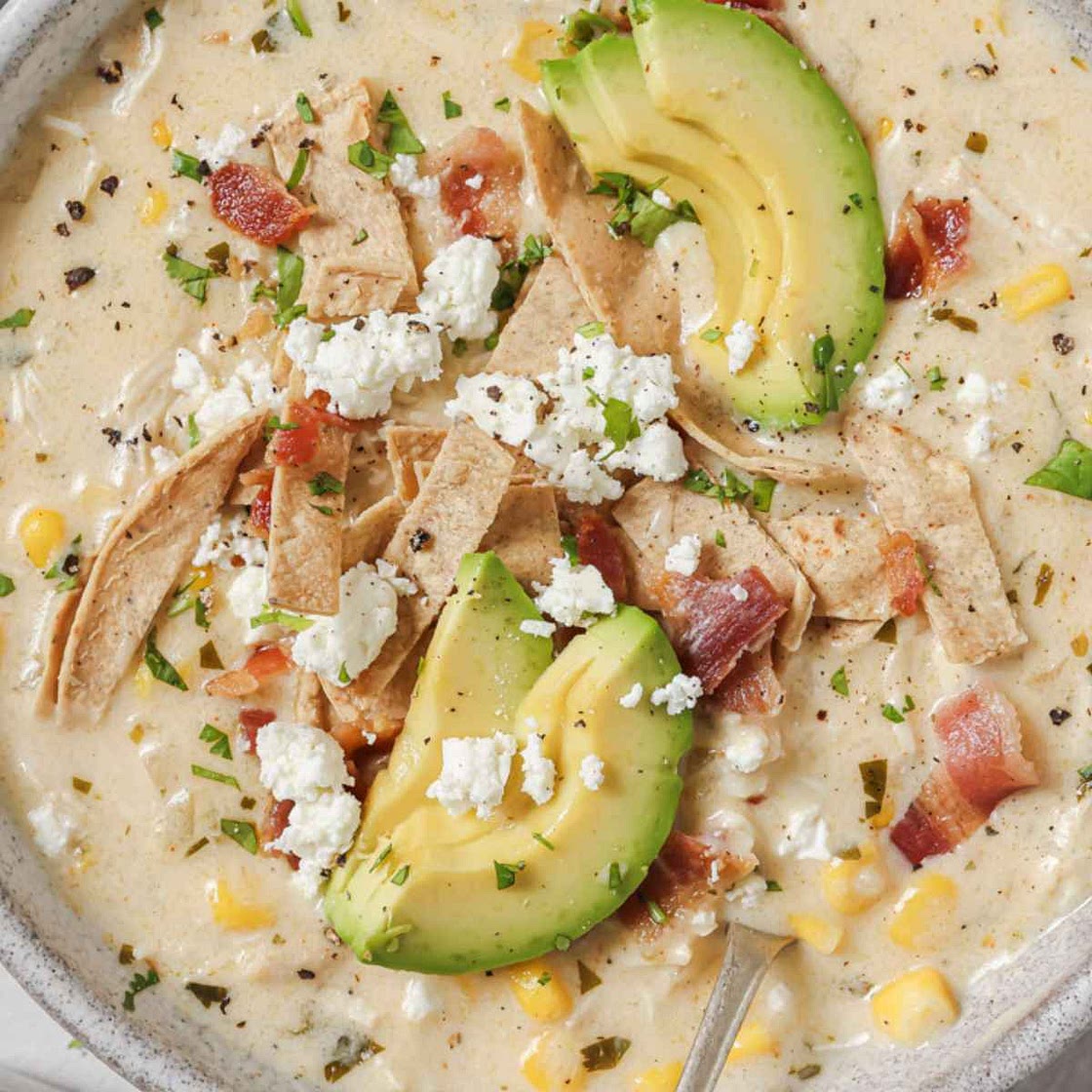Mexican Street Corn White Chicken Chili