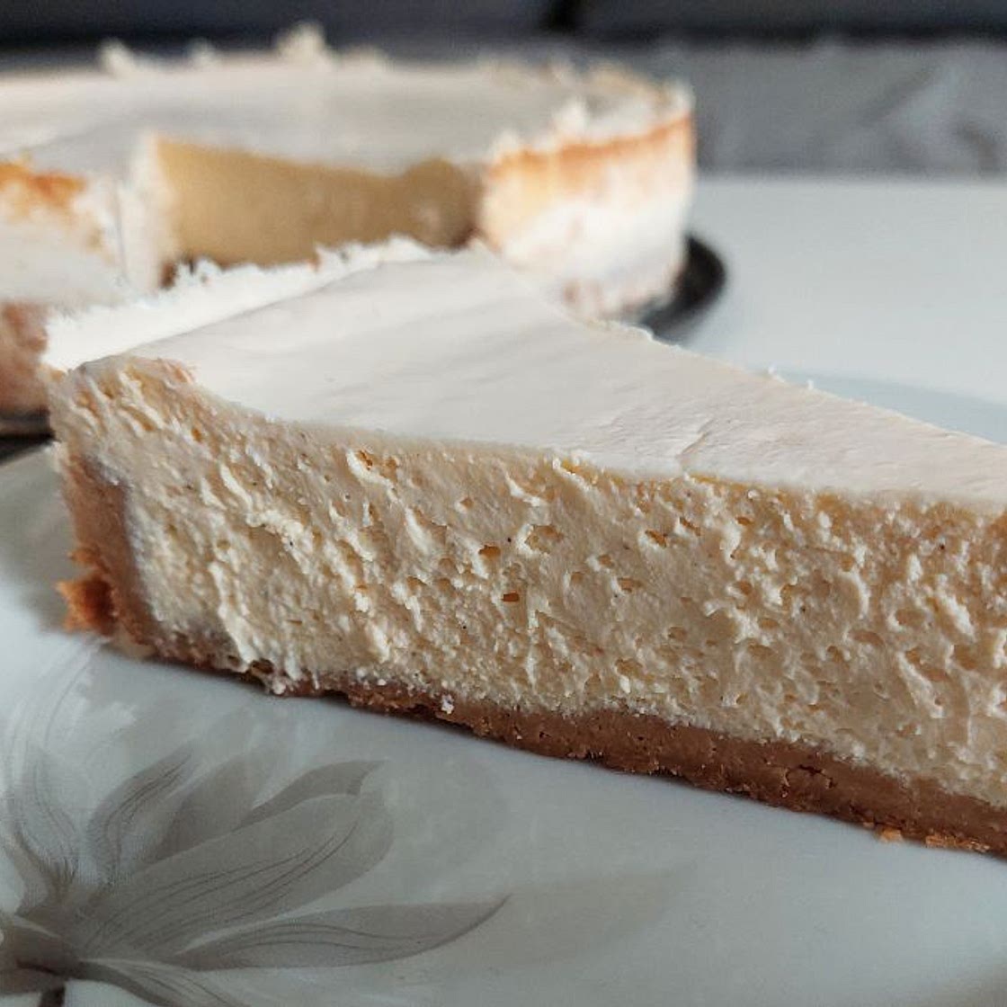 Philadelphia Eggnog Cheesecake with Gingersnap Crust