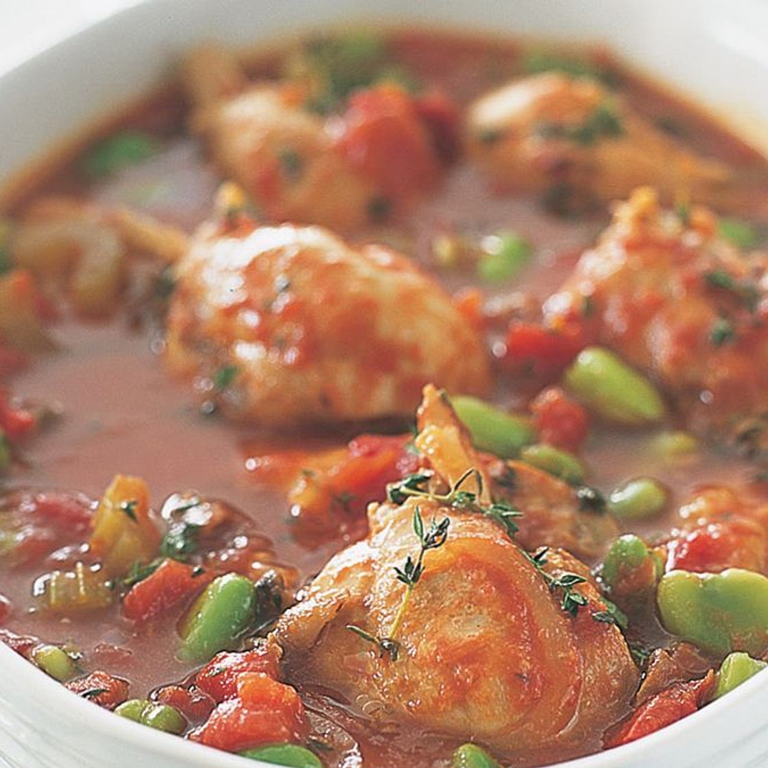 Mediterranean chicken casserole