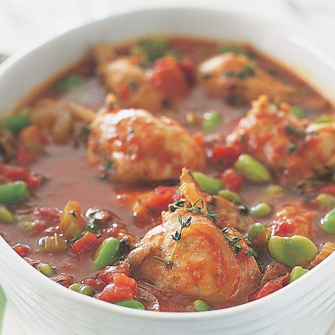 Mediterranean chicken casserole