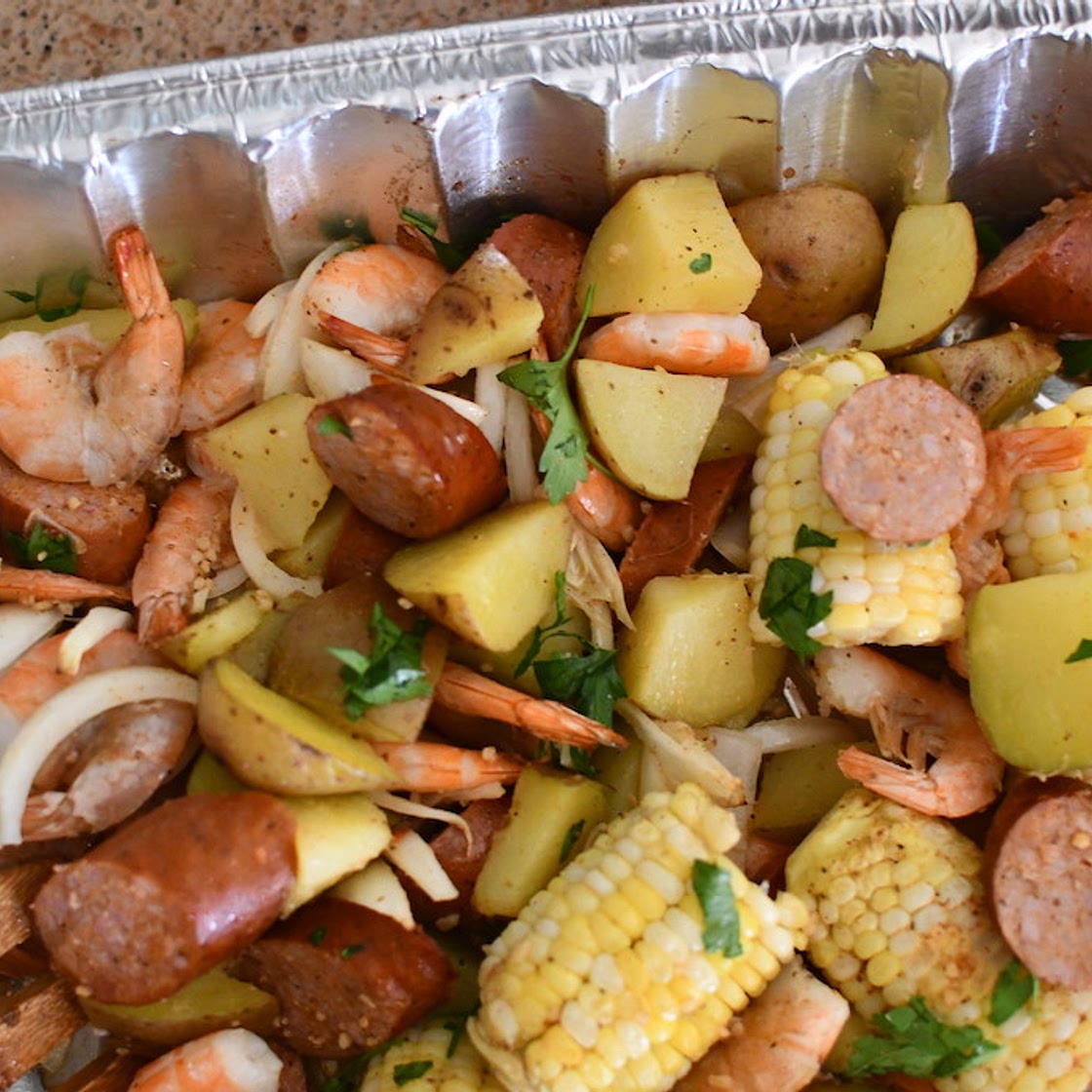 Sheet Pan Shrimp Boil