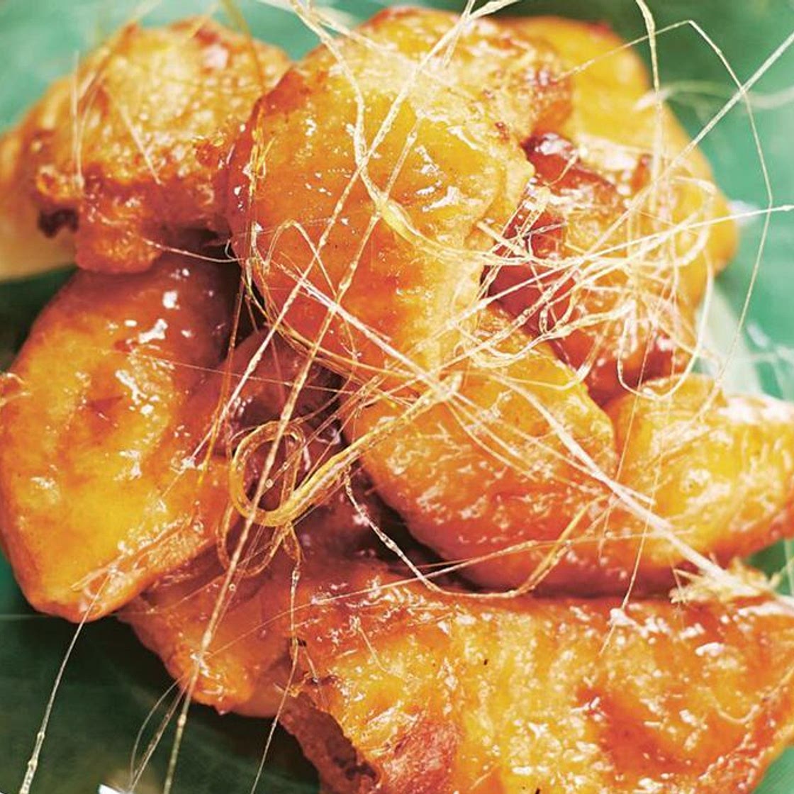 Caramel apple fritters