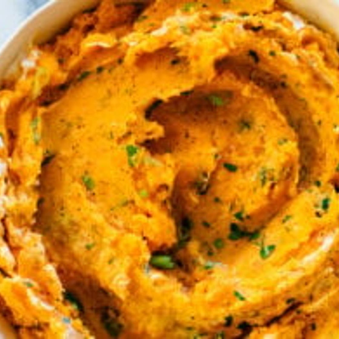 Savory Mashed Sweet Potatoes