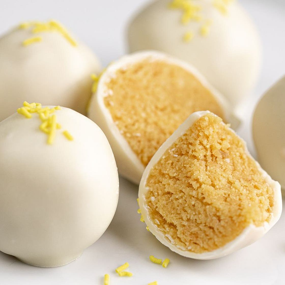 Lemon delicious truffle balls recipe