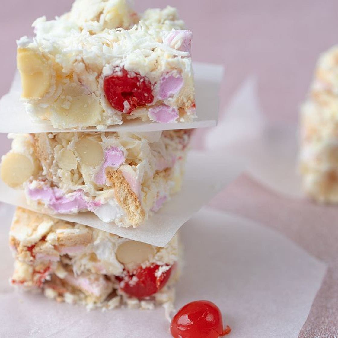 Iced Vovo rocky road recipe