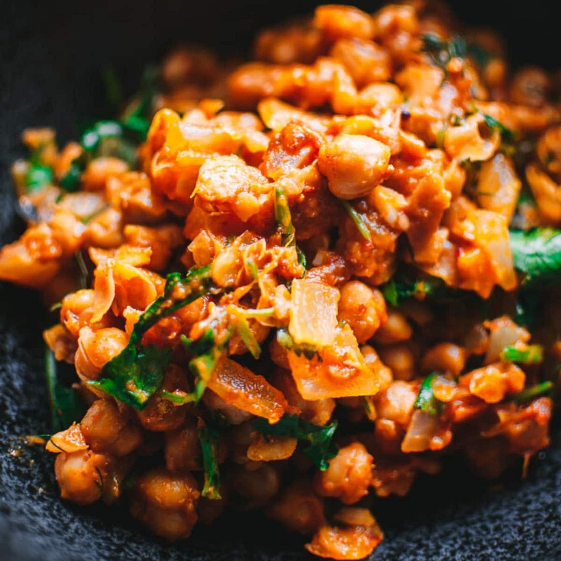 Harissa Chickpeas