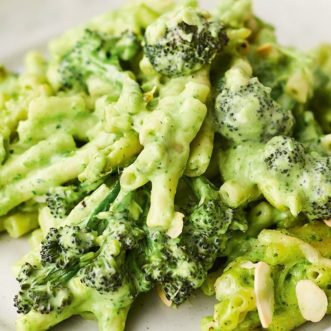 Quick green pasta