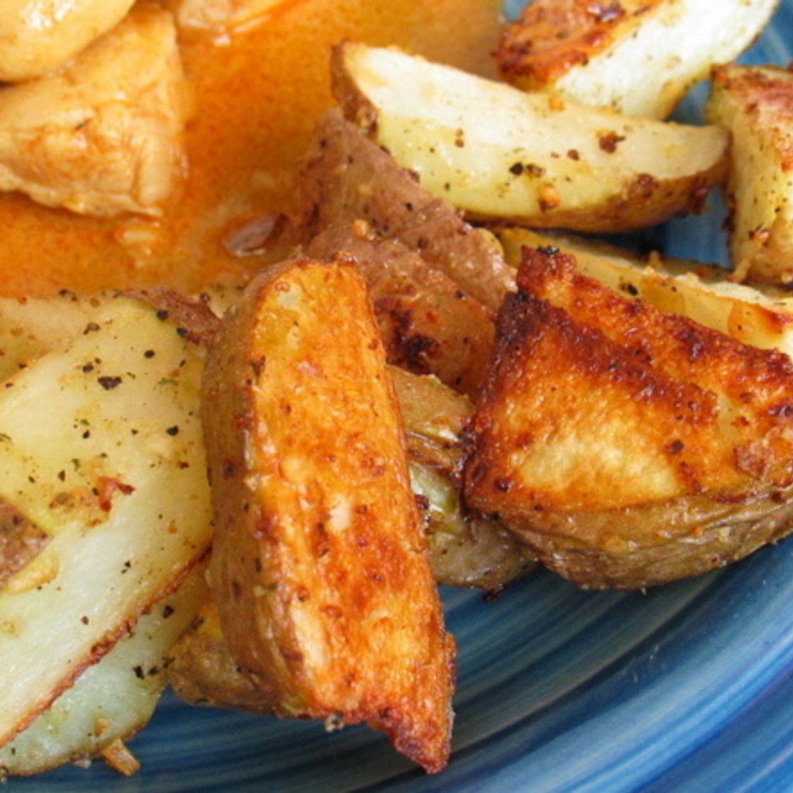 Ridiculously Easy Oven Potato Wedges