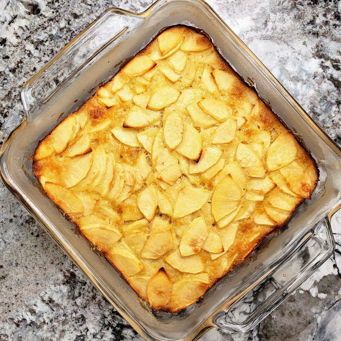 Invisible Apple Cake