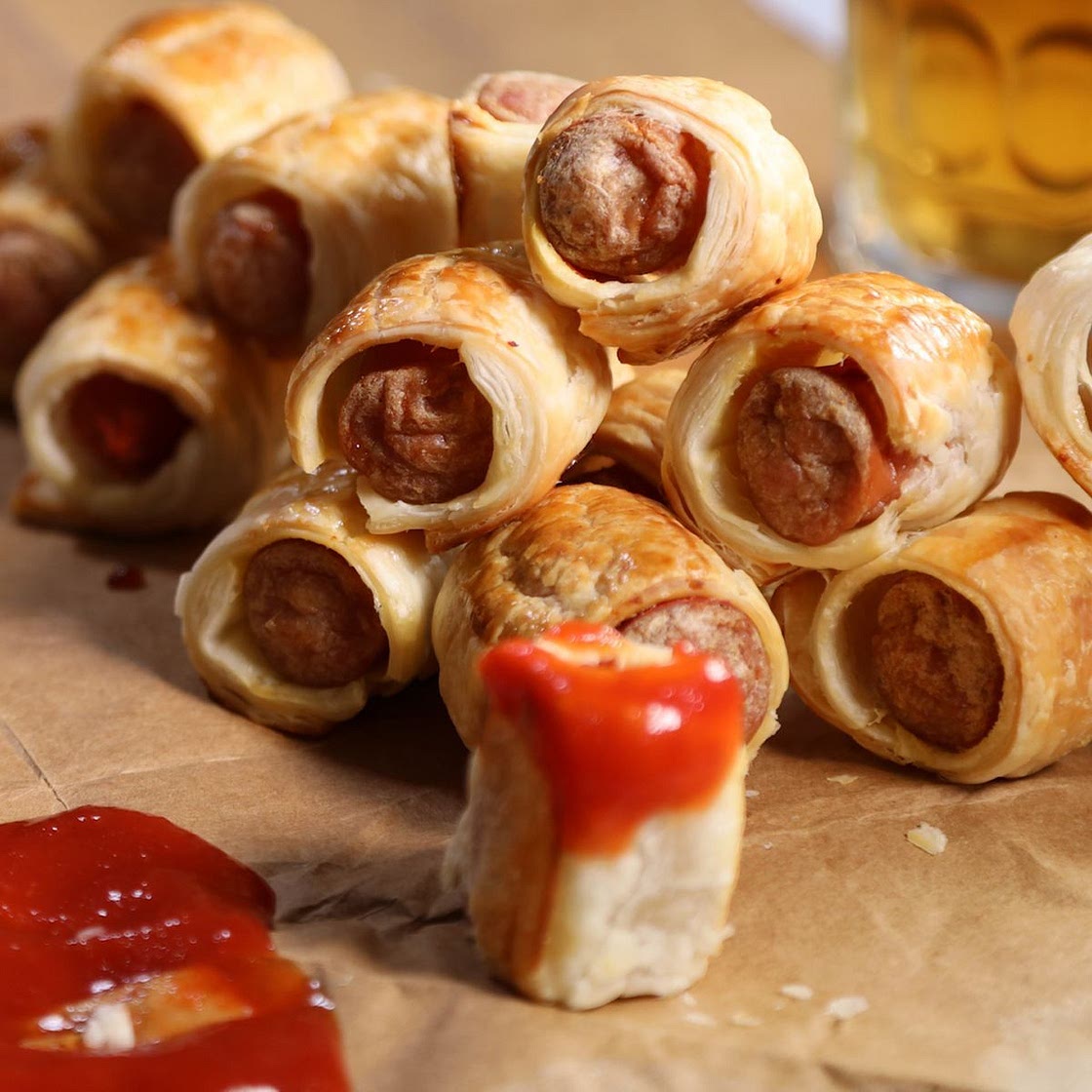 Cabanossi Rolls recipe