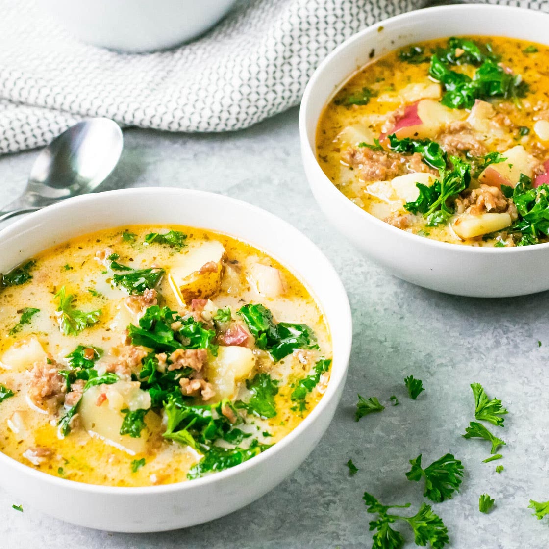 Instant Pot Zuppa Toscana (Paleo, Whole30)