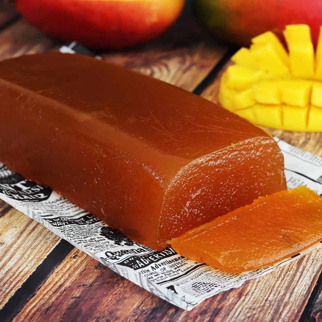 Receta de Dulce de Mango en Barra