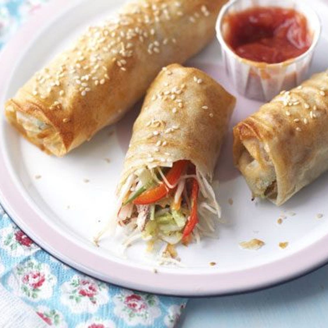 Easy spring rolls