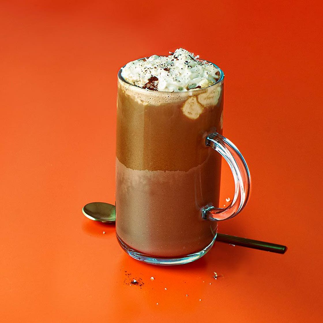 Vegan chai hot chocolate