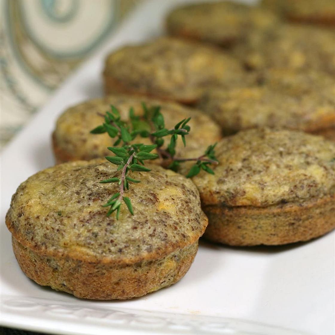 Cheesy Grain-Free Protein Muffins