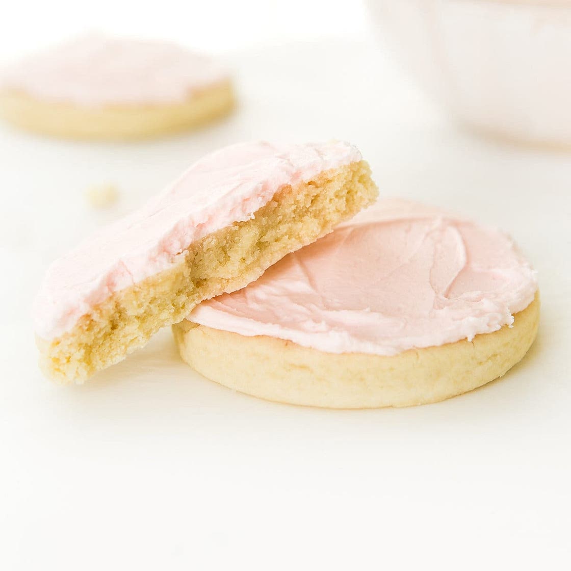 Chilled Pink Sugar Cookie