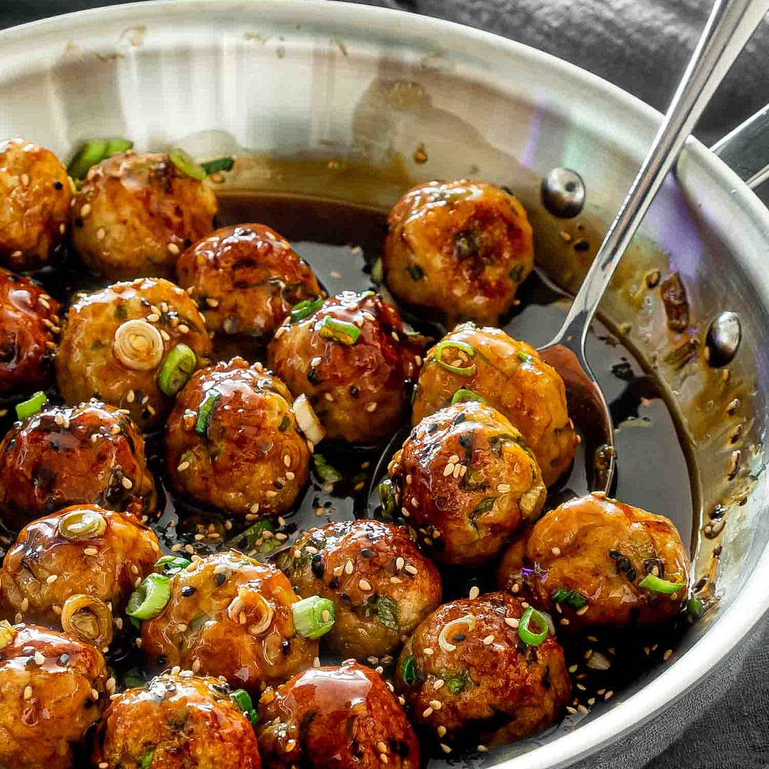 Teriyaki Chicken Meatballs
