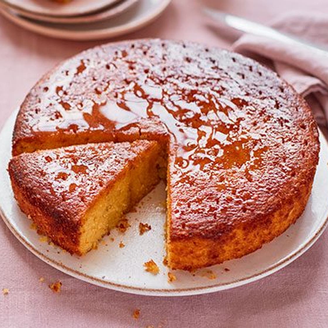Orange olive oil cake