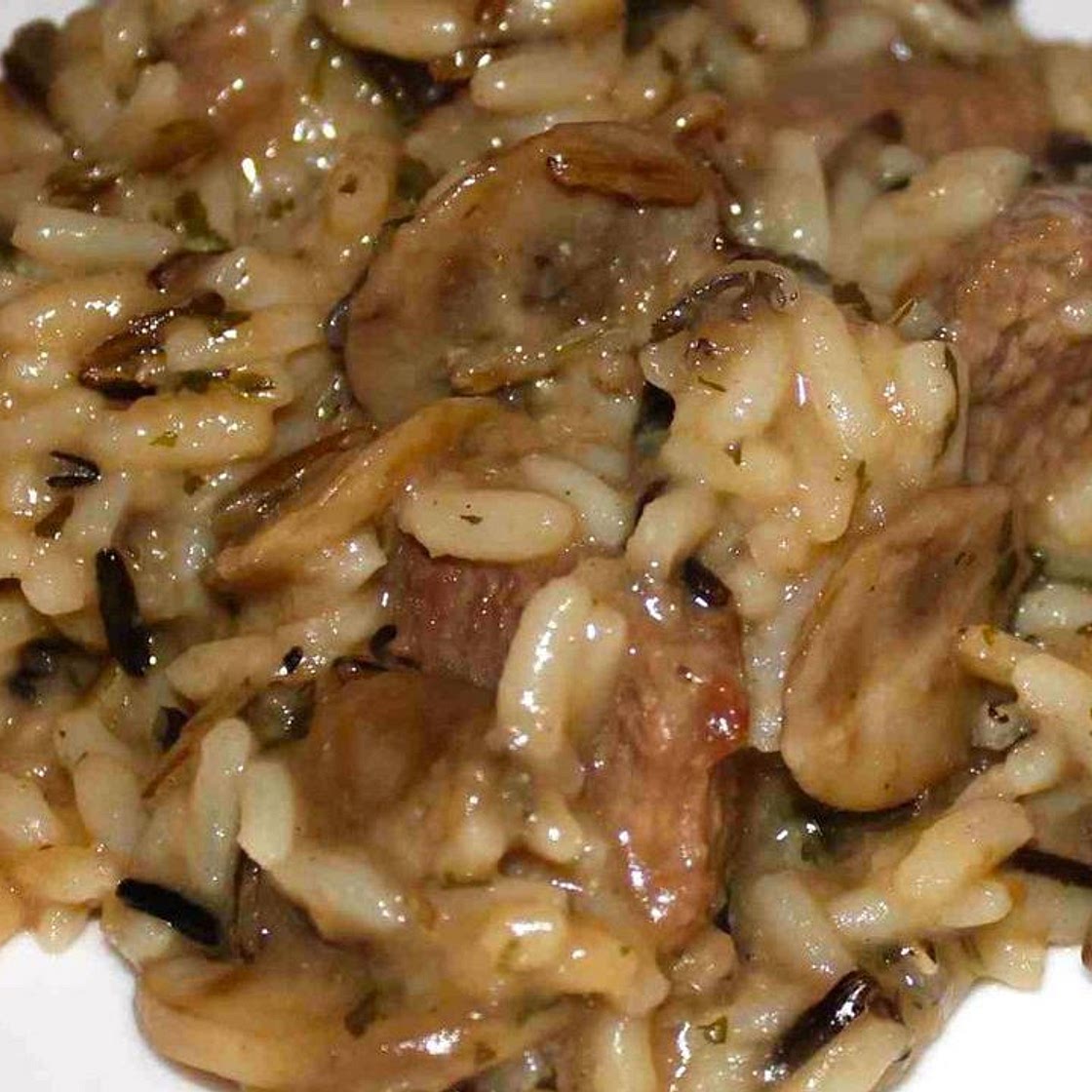 Grandmaw Cain's Beef Tips and Rice