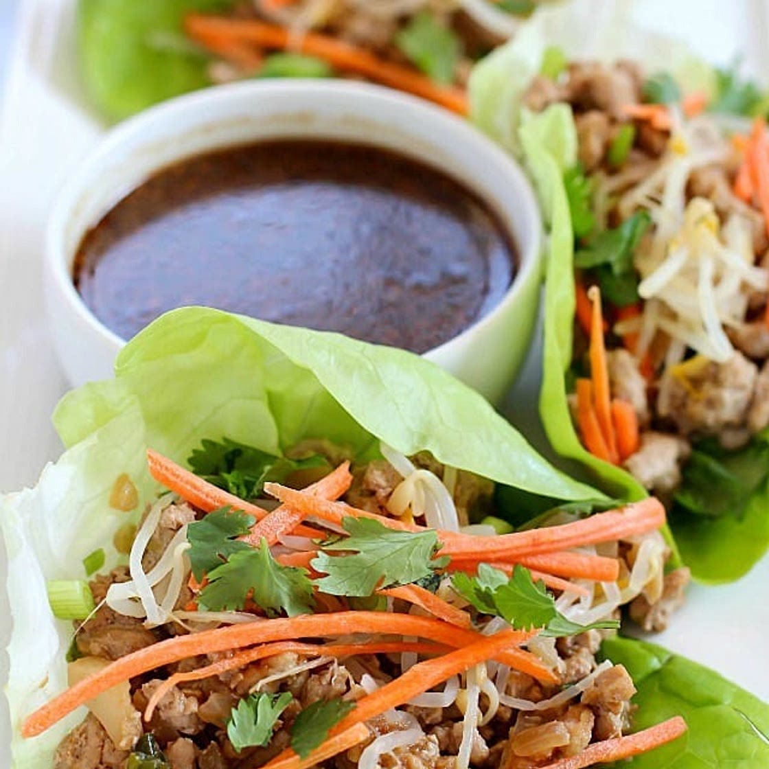 The Best Ever Pork Lettuce Wraps!
