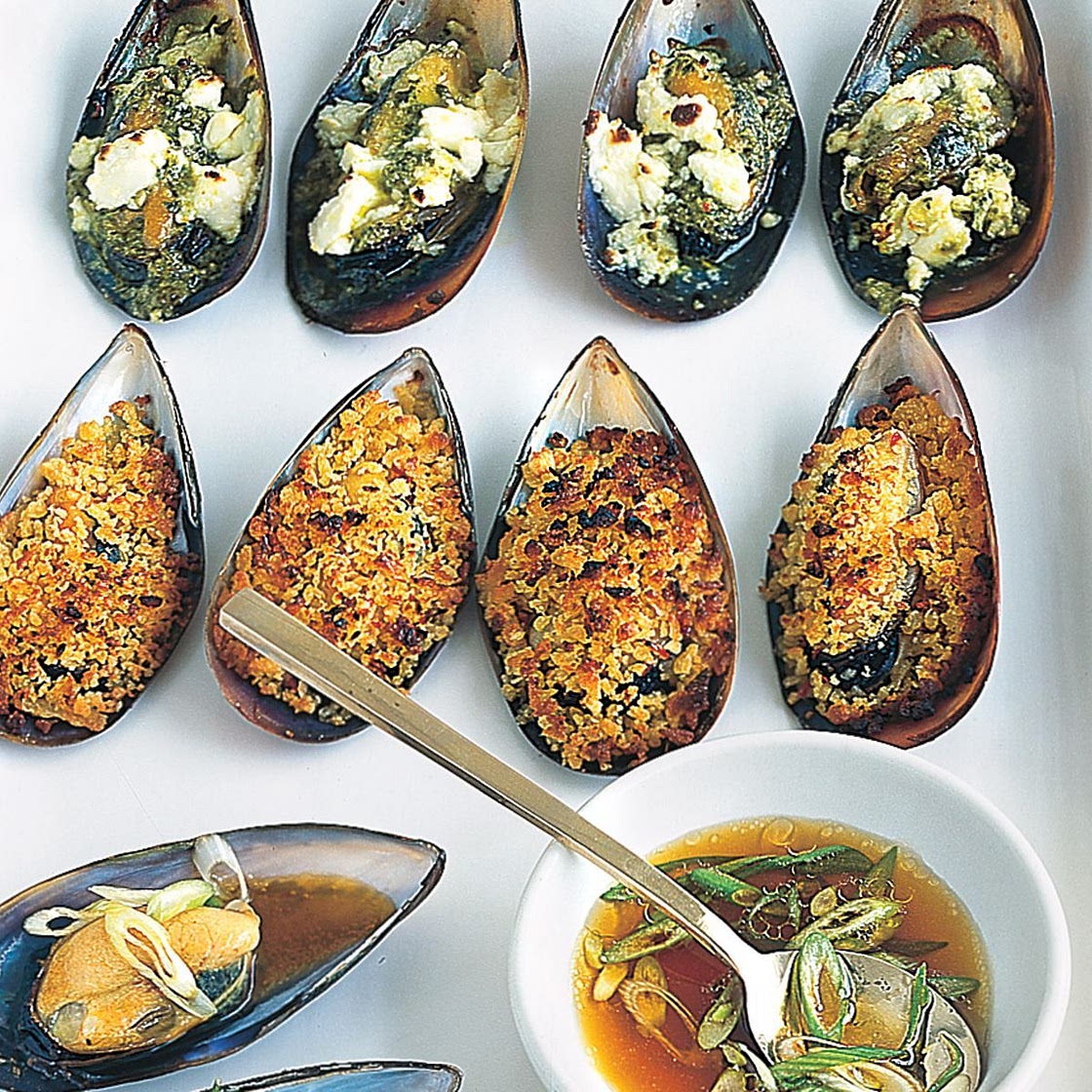 Trio of mussels