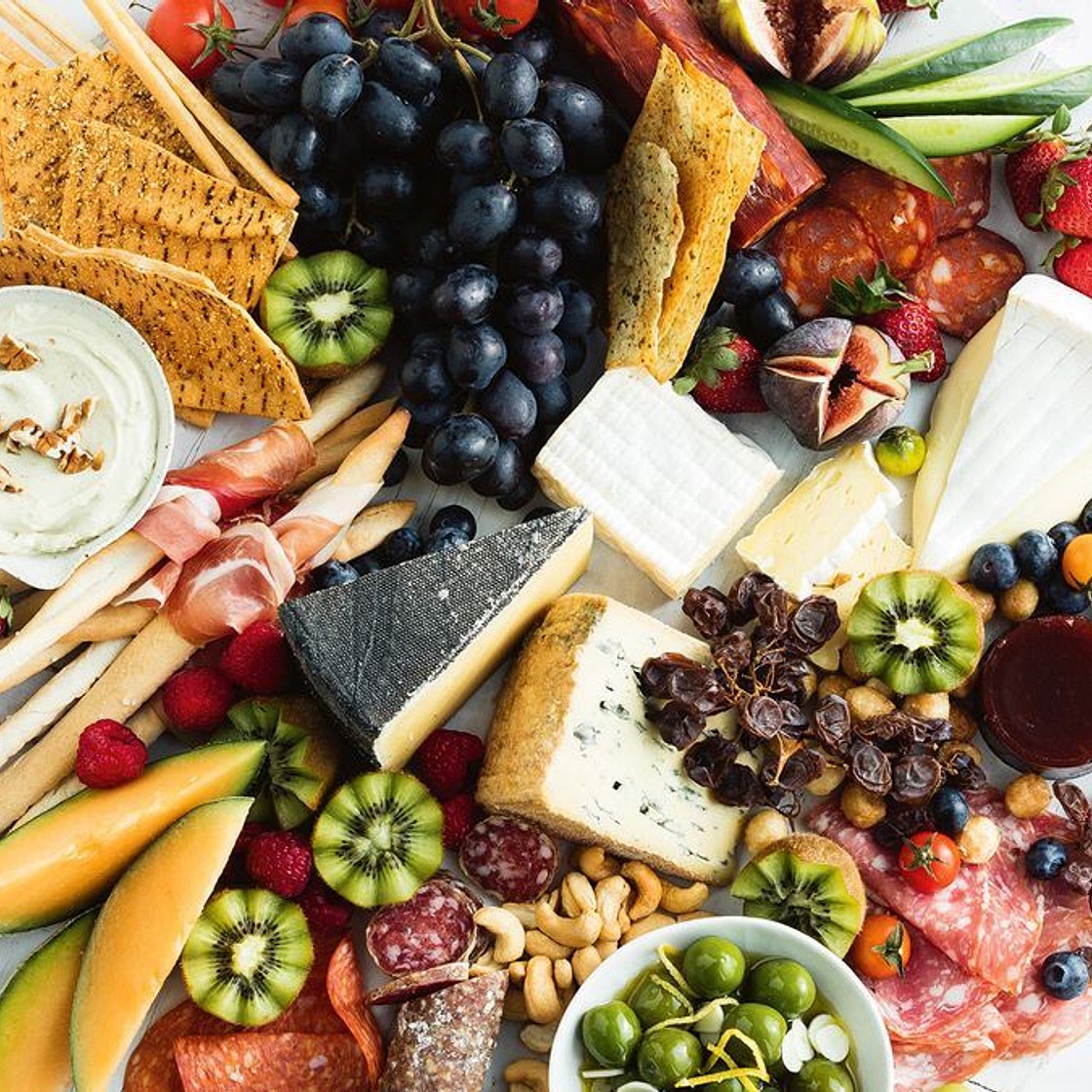 Ultimate cheese platter