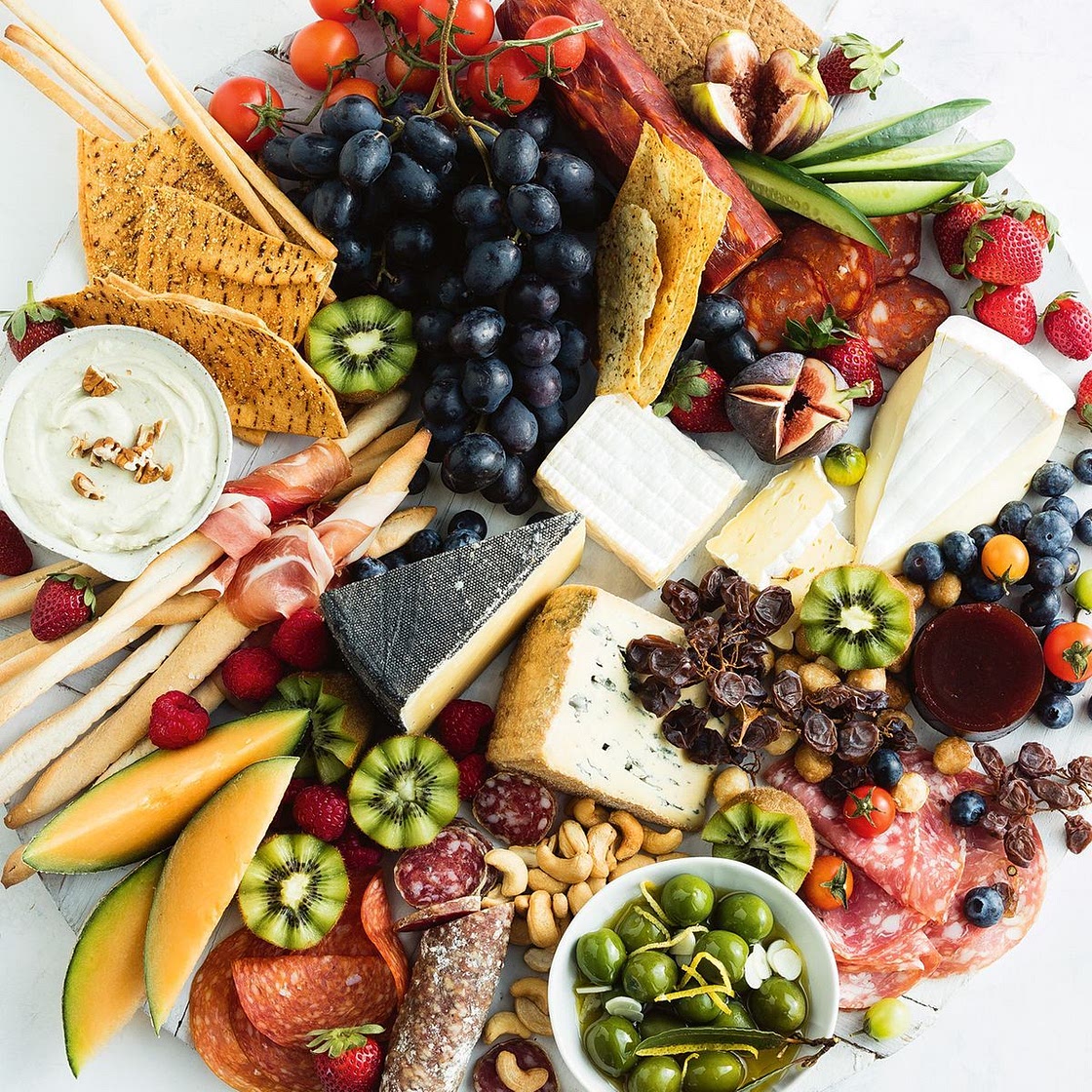 Ultimate cheese platter