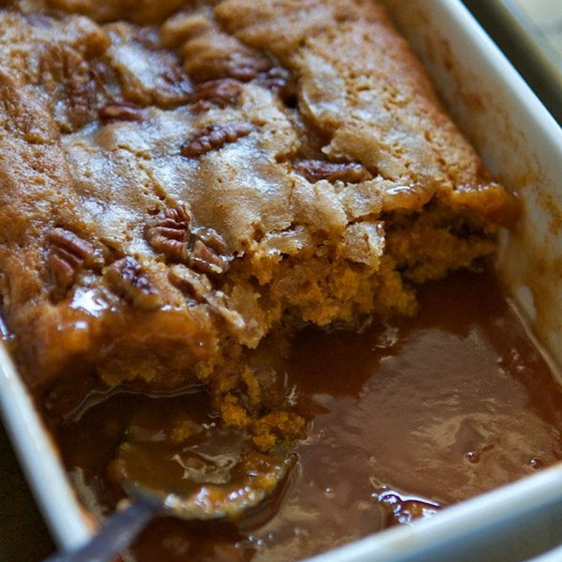 Pumpkin Pecan Cobbler