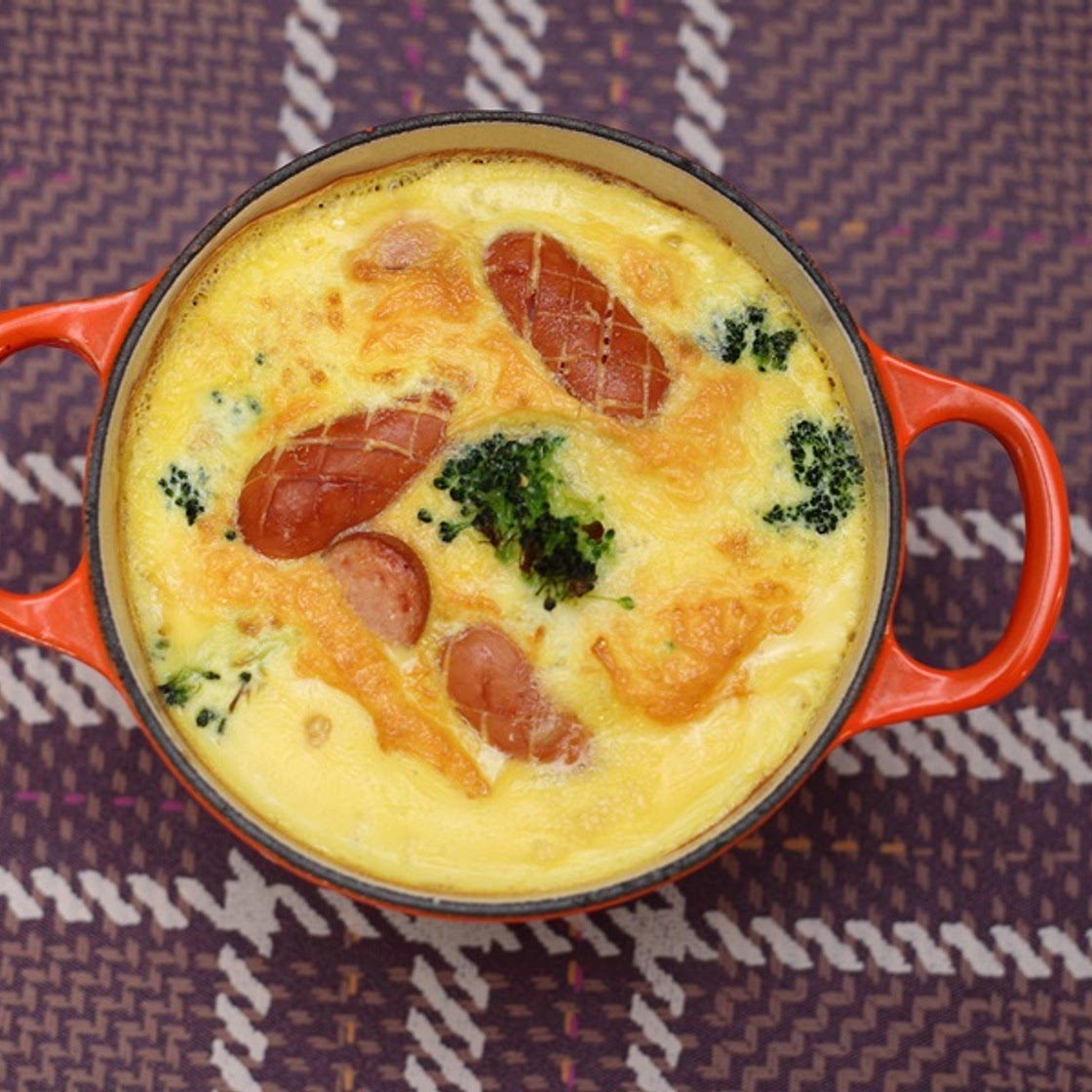 비엔나 소시지 넣고 프리타타