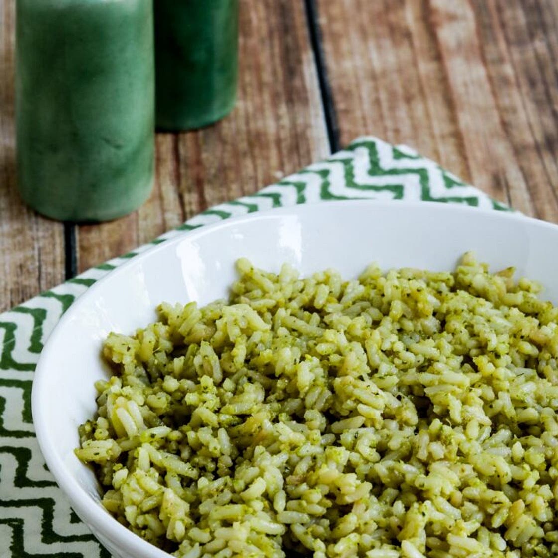 Lemon Pesto Rice Recipe