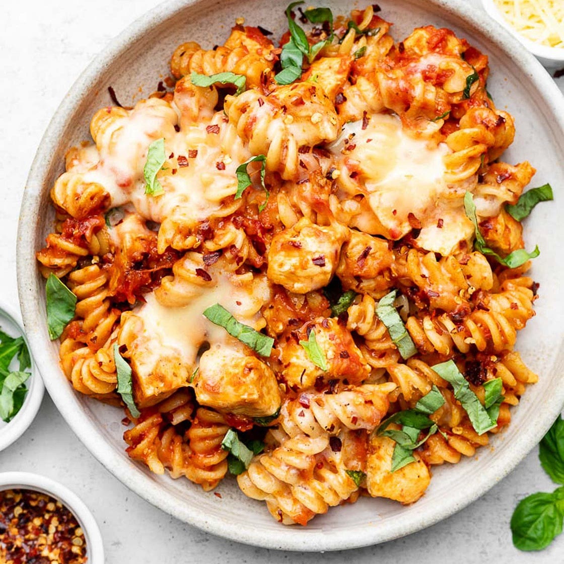 Chicken Parmesan Pasta