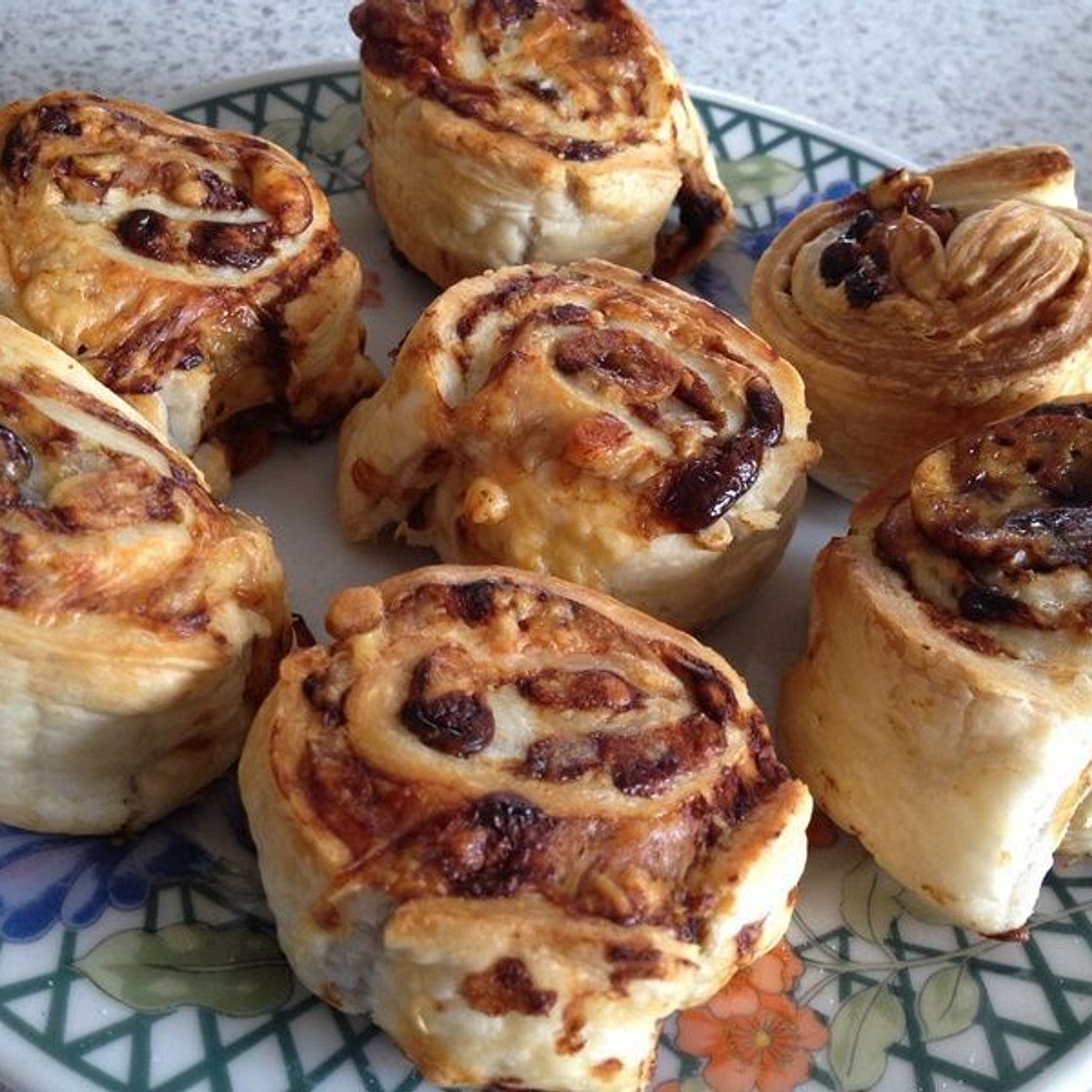 Cheese and Vegemite Pinwheels recipe
