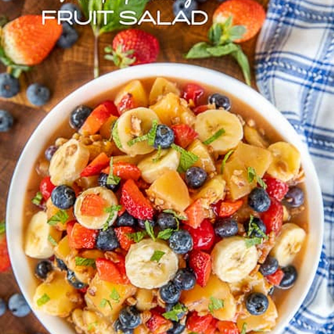 Vanilla Pudding Fruit Salad