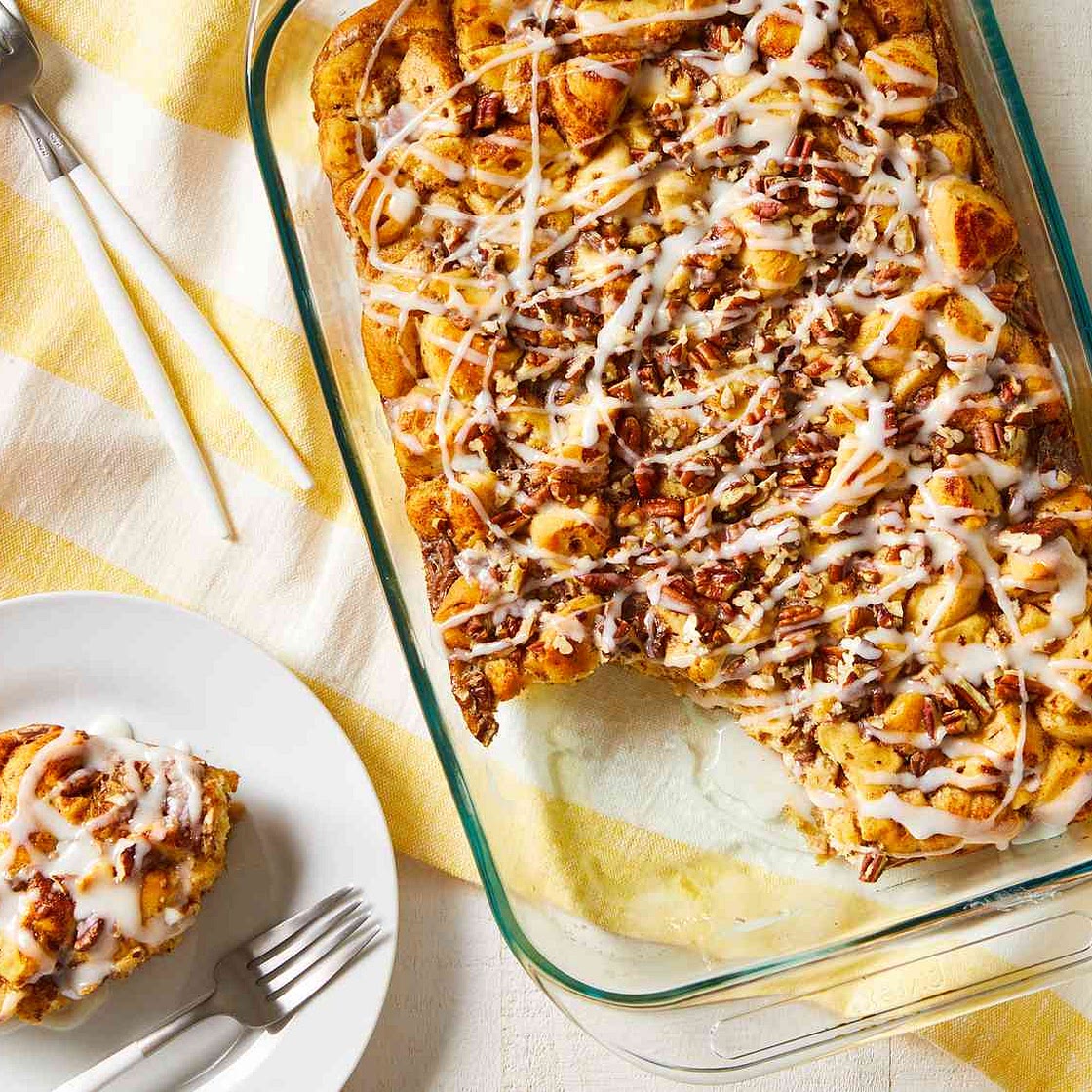 Easy Cinnamon Roll Casserole