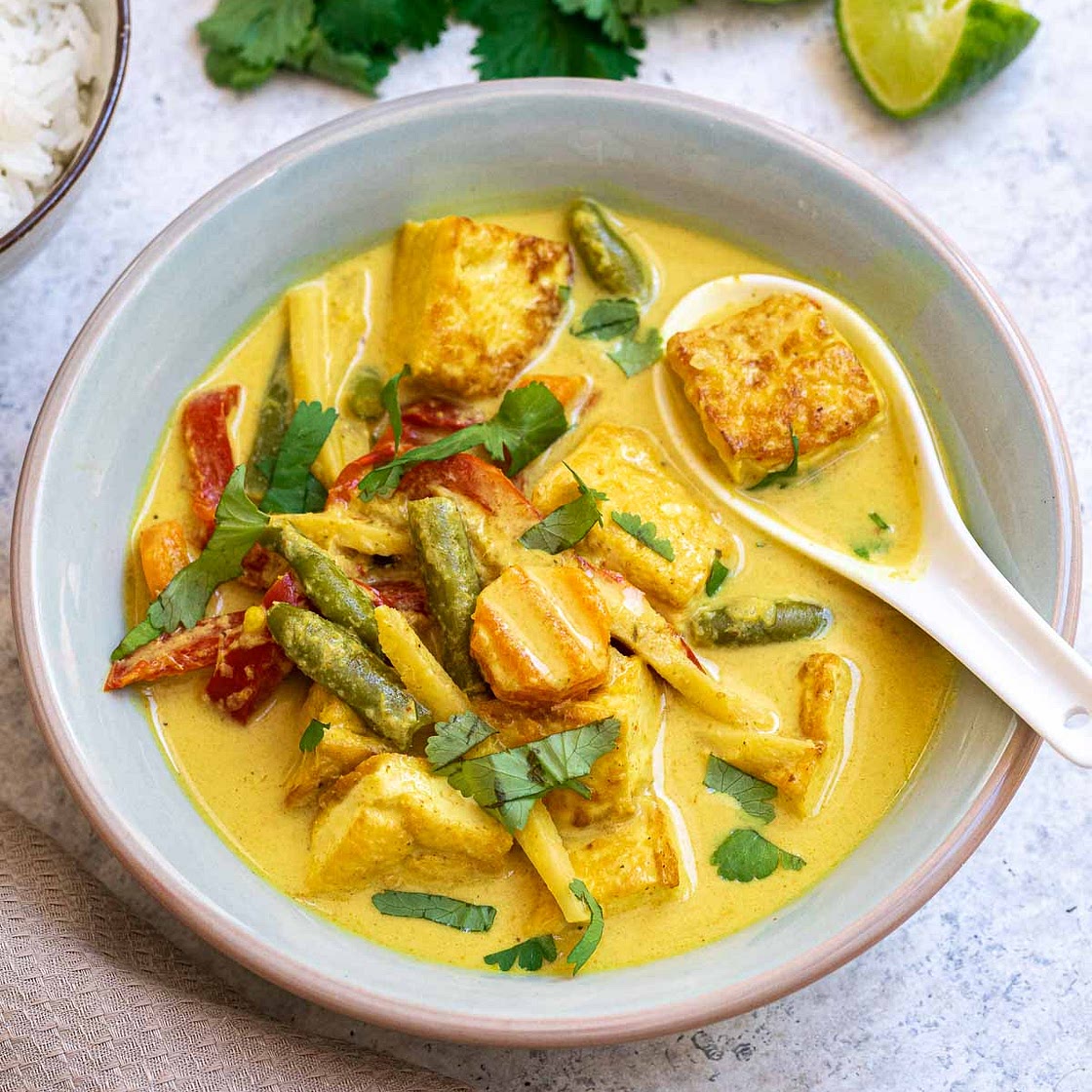 Vegan Thai Yellow Curry