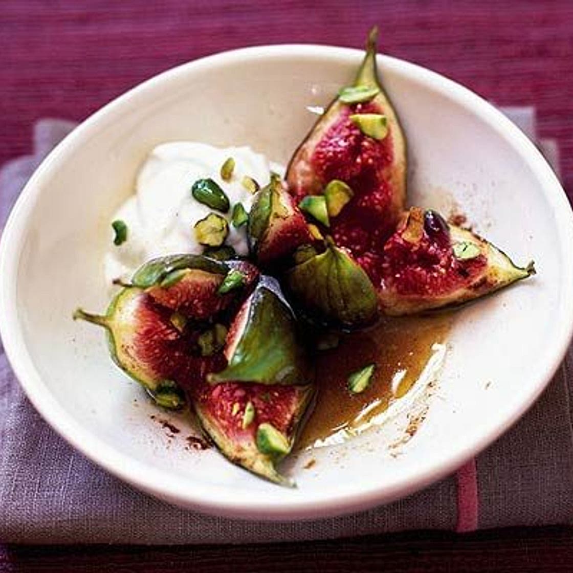 Sticky cinnamon figs