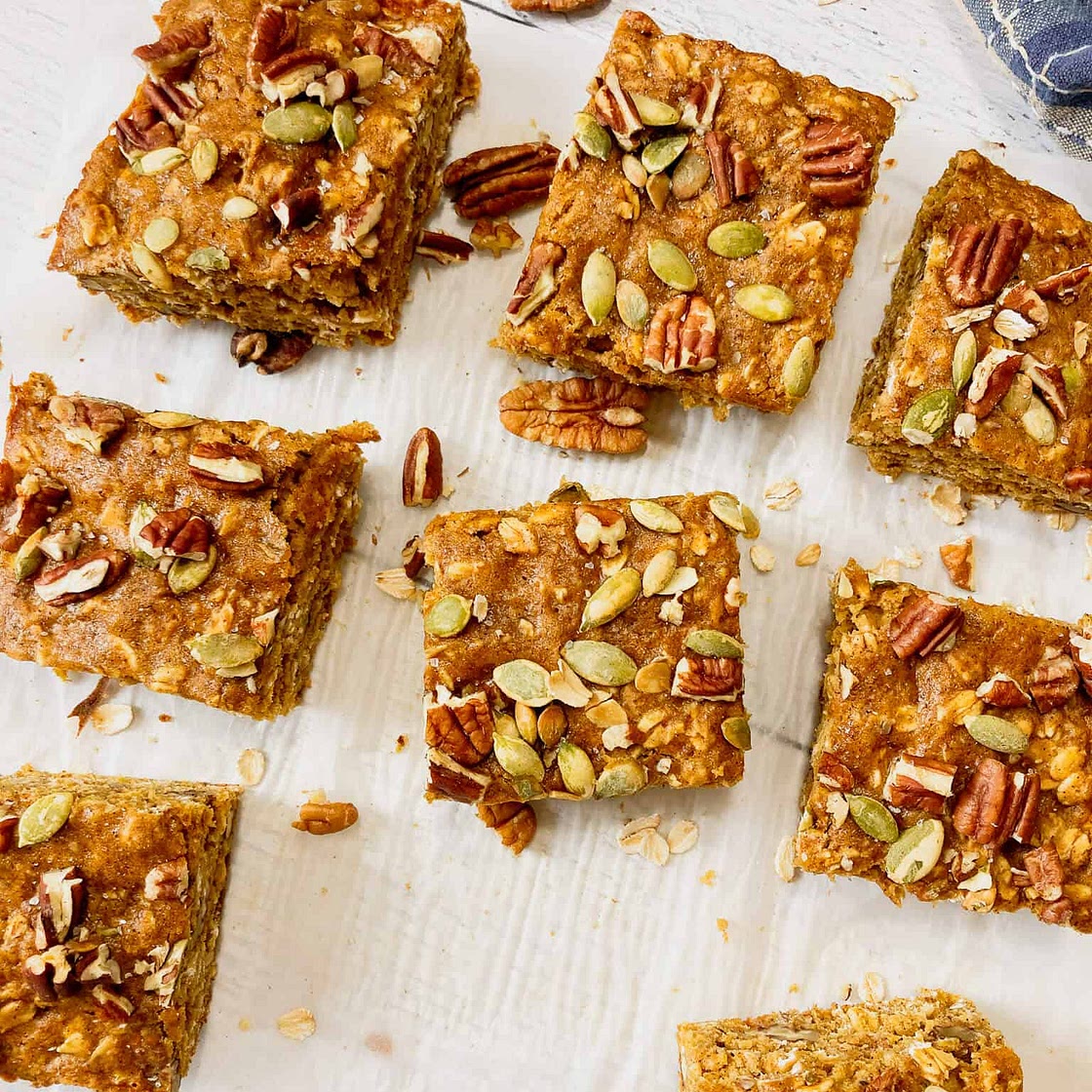 Oatmeal Pumpkin Bars