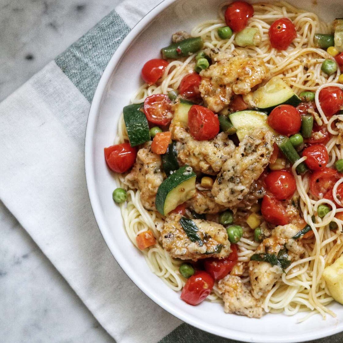 Easy Chicken Primavera