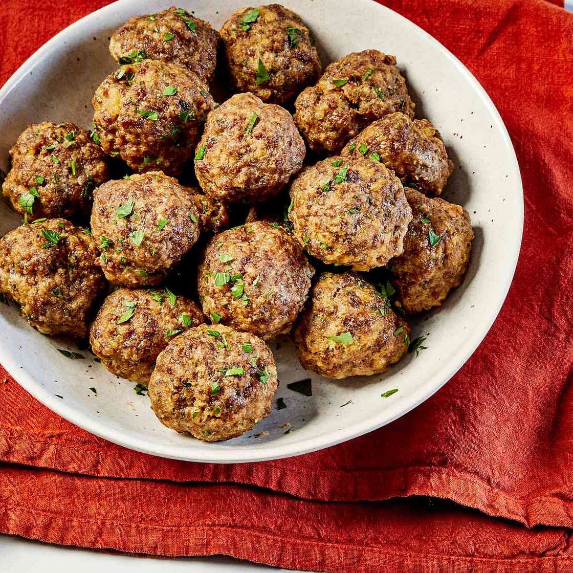 Italian Baked Meatballs