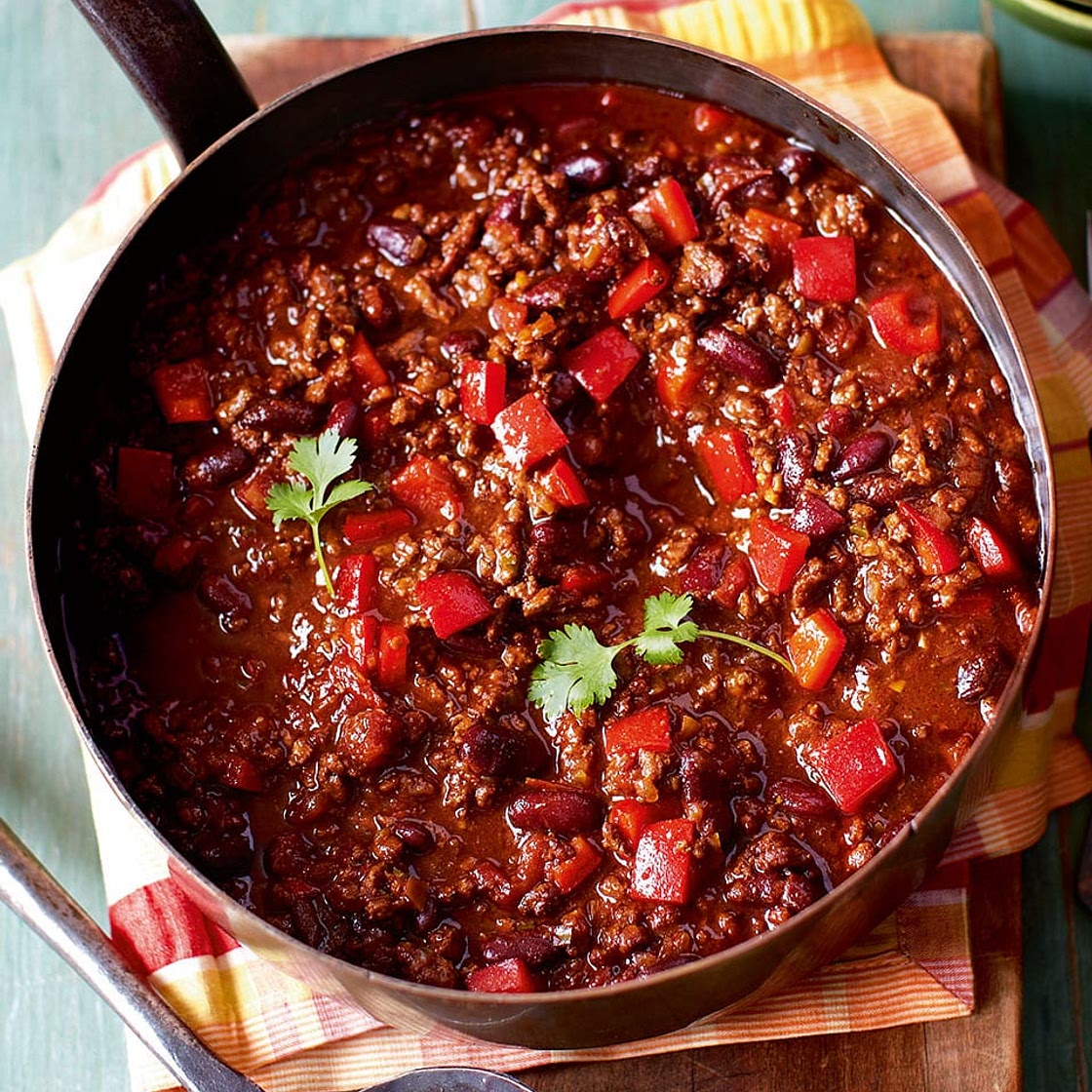 Classic chilli con carne
