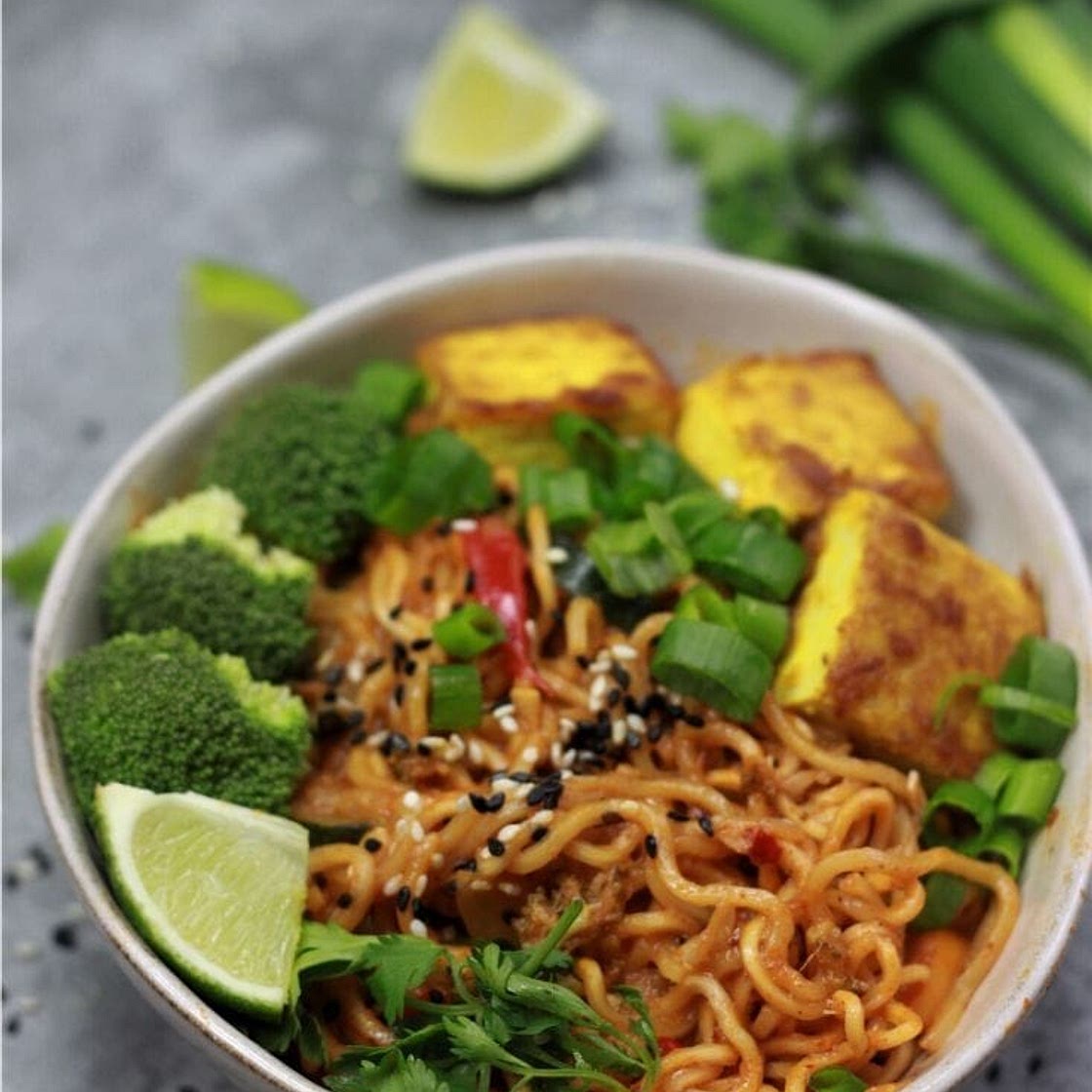 Instant Pot Ramen Noodles (Thai Vegan)