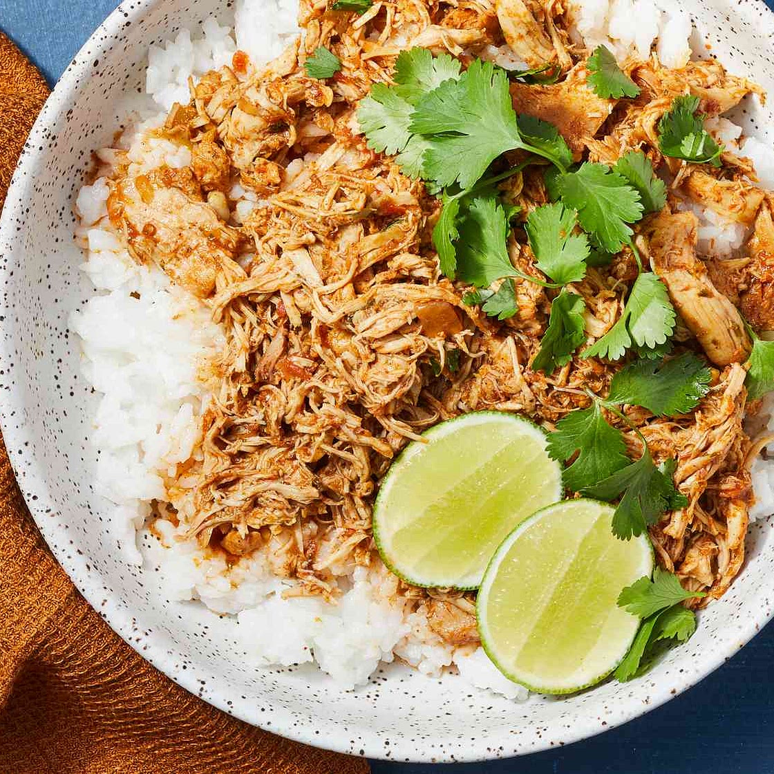 Slow Cooker Lime Cilantro Chicken