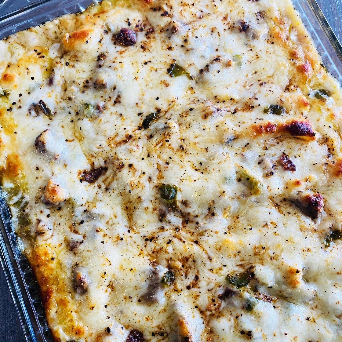 Grilled Philly Cheesesteak Enchiladas