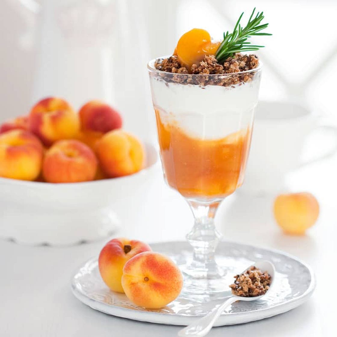 Apricot Granola Parfait