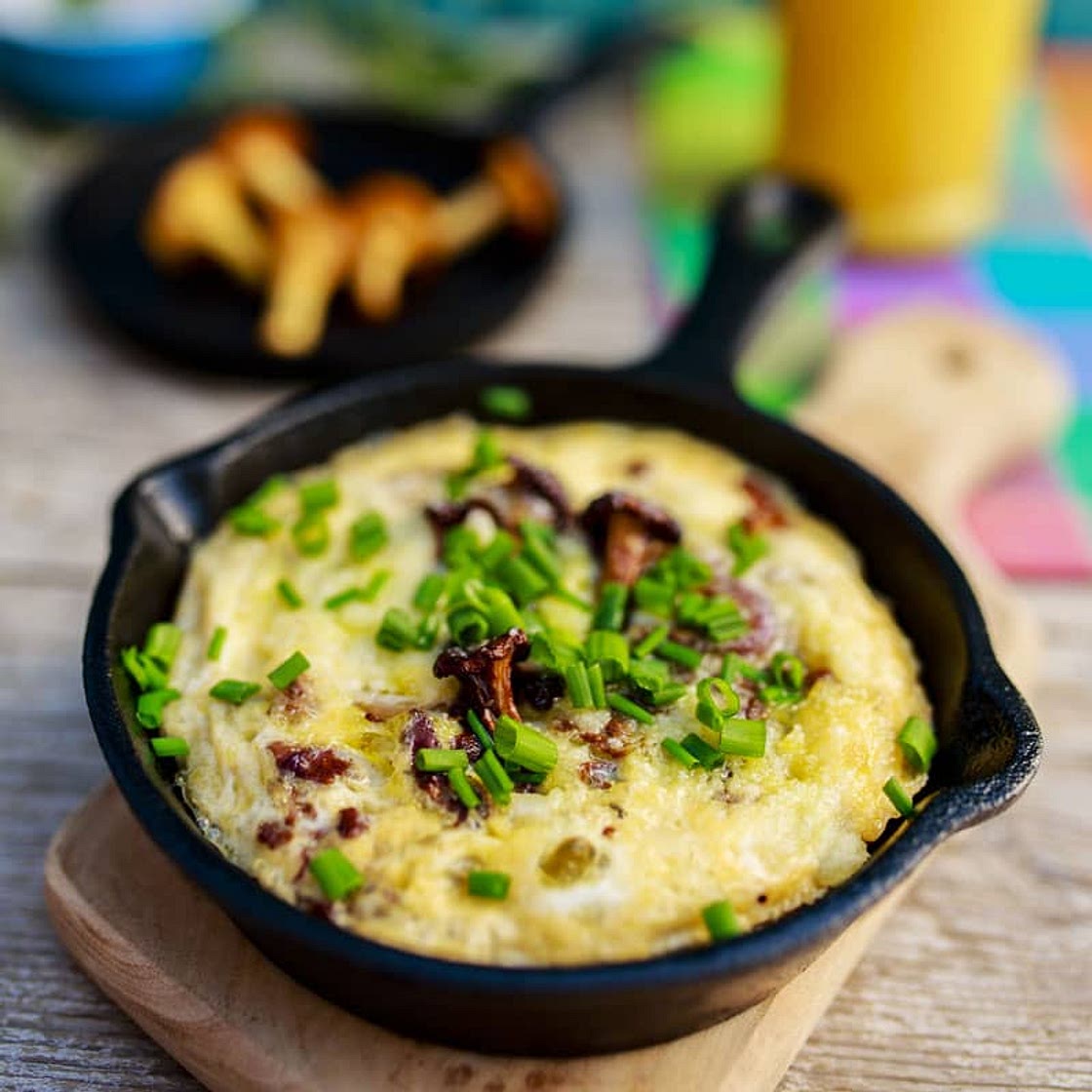 Chicken Mushroom Frittata