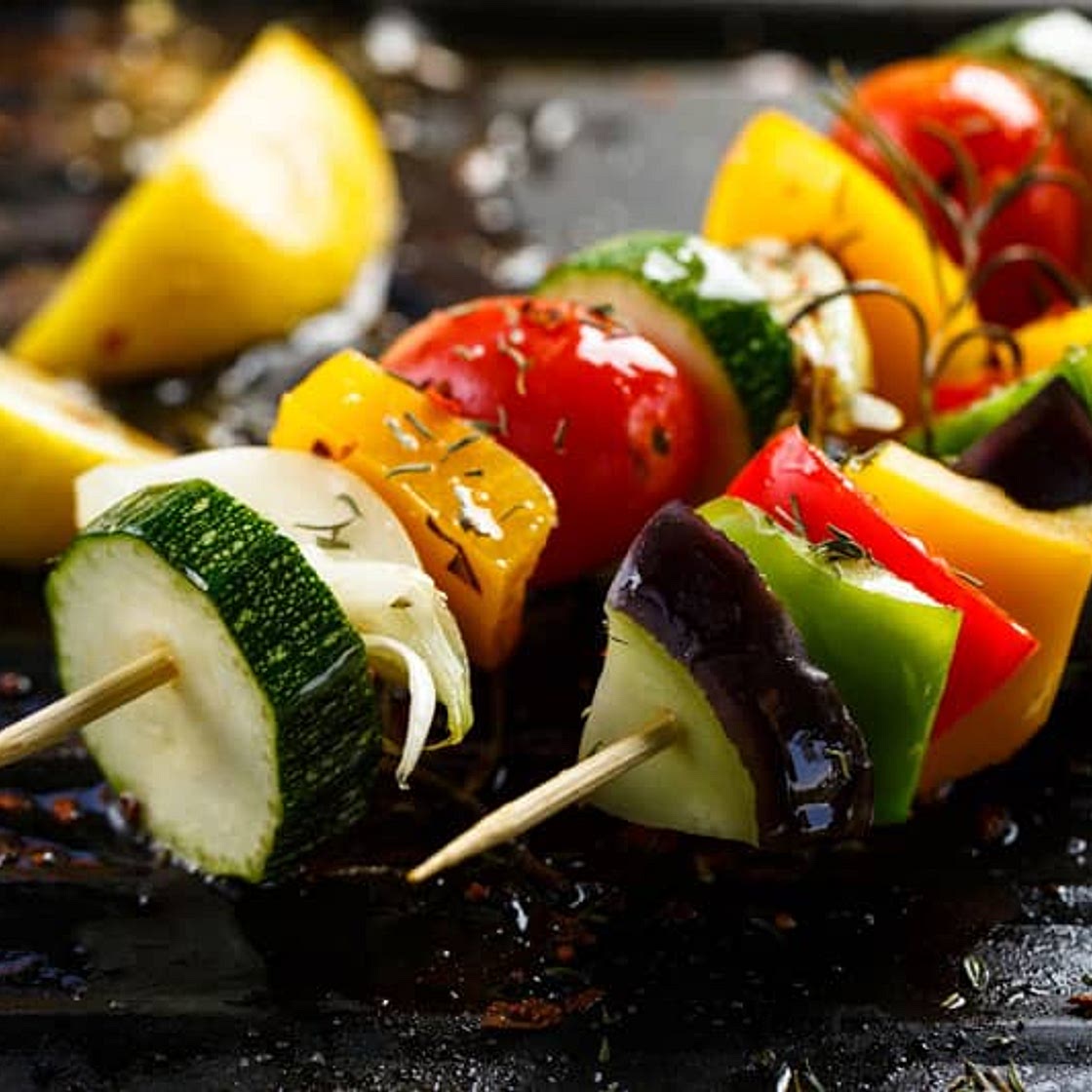 Vegetable Kebabs