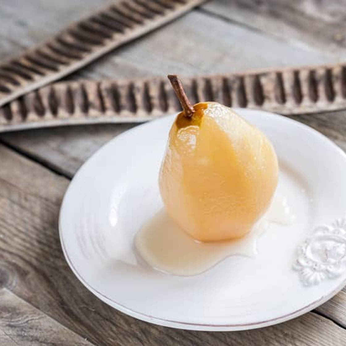 Poached Pears