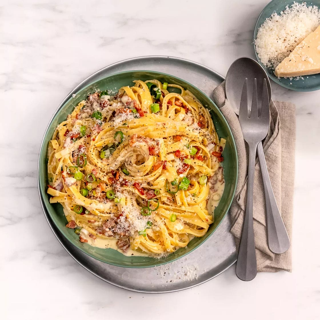 Creamy Bacon Carbonara Recipe | Woolworths