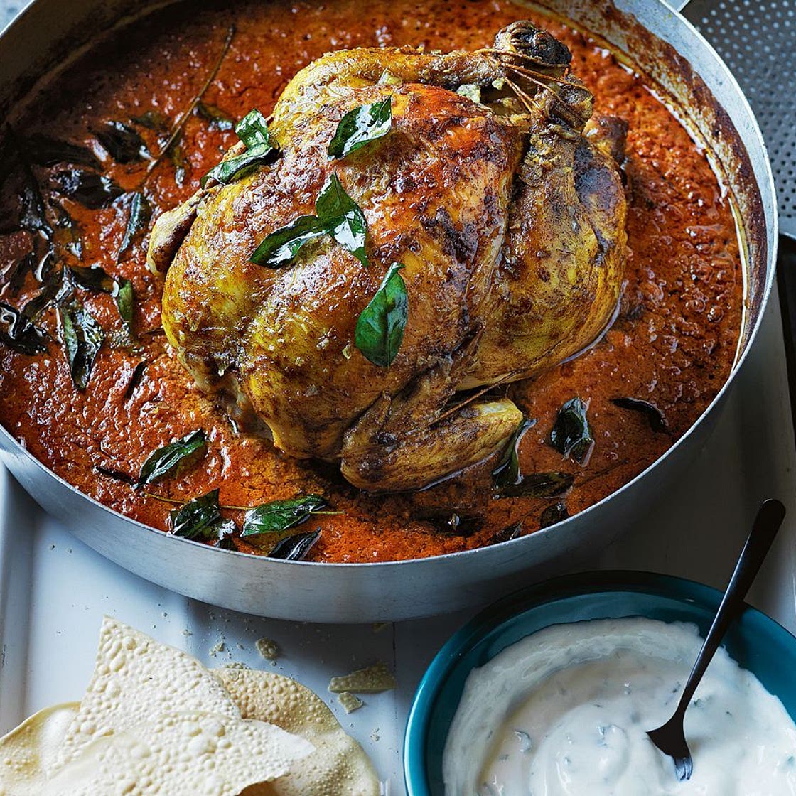 Baked butter chicken